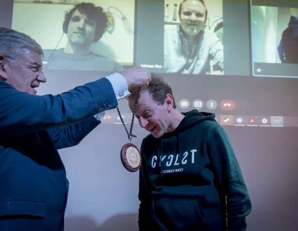 Fietsburgemeester Remco de Rijk